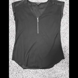 Express black short sleeve shirt